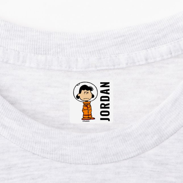 SPACE | Lucy Astronaut Kids' Labels (Affixed)