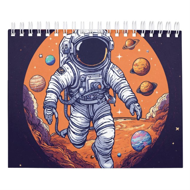 Space man  calendar (Cover)
