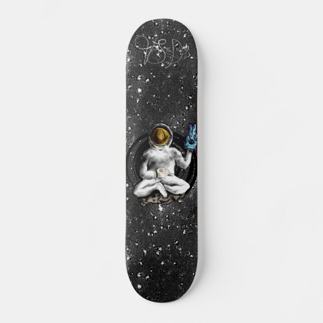 "Space Man Meditation" Deck (Front)