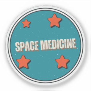 Space Medicine Sticker