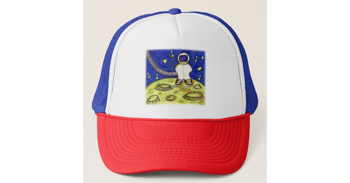 Spaceman Meeples Space Meeple Astronaut Tabletop Game Art Trucker Hat | Zazzle