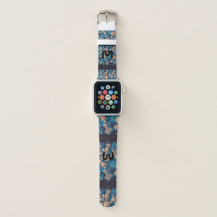 Space Mimosa Golden Nebula Blossom Apple Watch Band