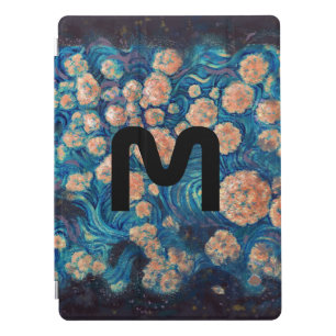 Space Mimosa Golden Nebula Blossom iPad Pro Cover