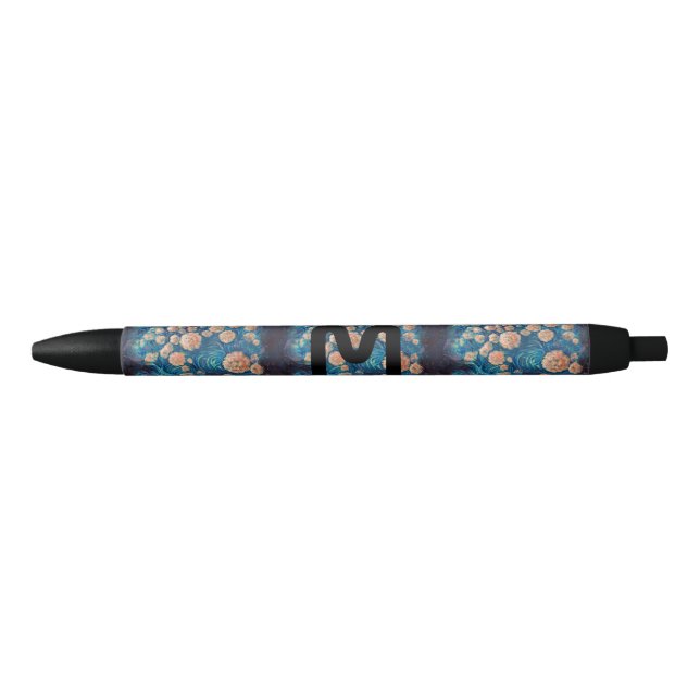 Space Mimosa Golden Nebula Blossom Pen (Front)