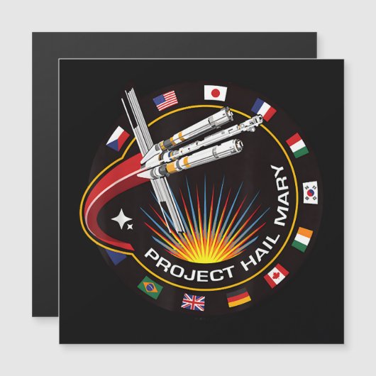 Space Mission Patch (Front/Back)