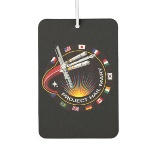 Space Mission Patch Air Freshener