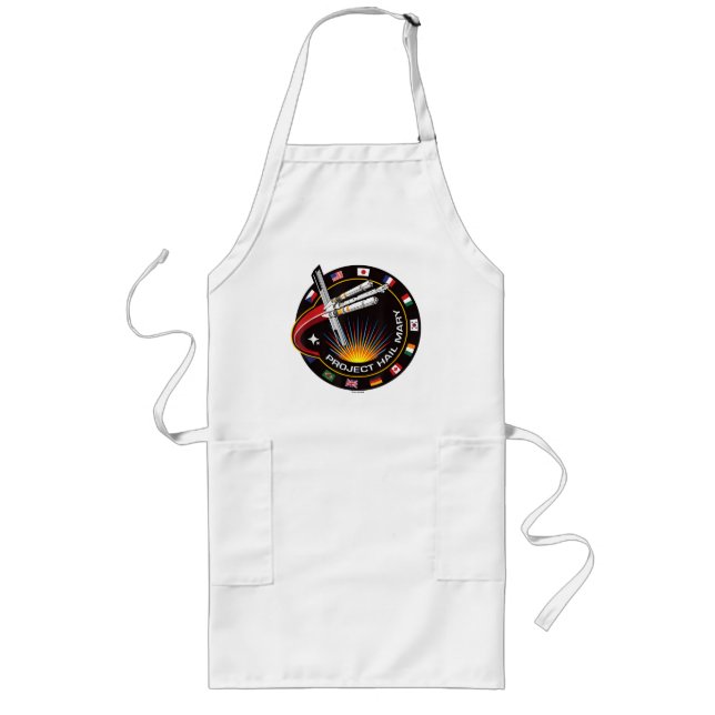 Space Mission Patch Long Apron (Front)