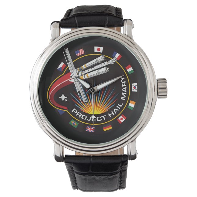 Space Mission Patch Watch (Front)