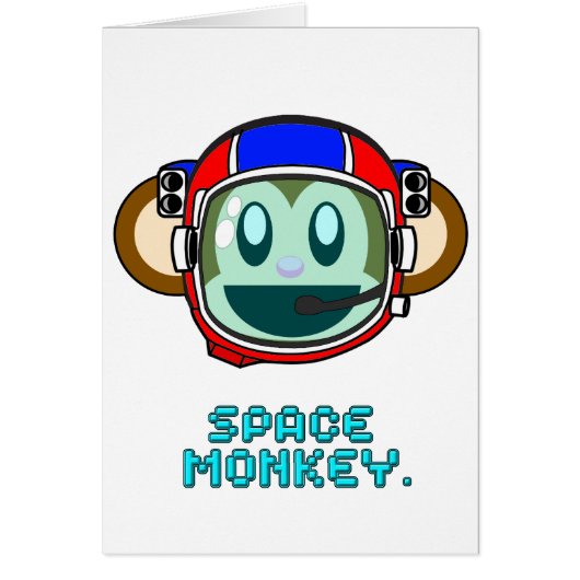 Space Monkey Cards (Front)