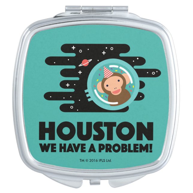 Space Monkey Compact Mirror (Front)