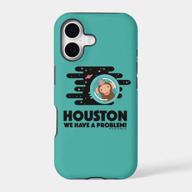 Space Monkey Iphone Case (Back)