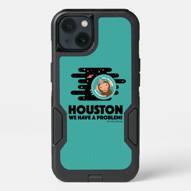 Space Monkey Otterbox iPhone Case (Back)