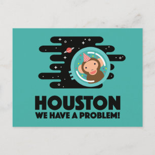 Space Monkey Postcard