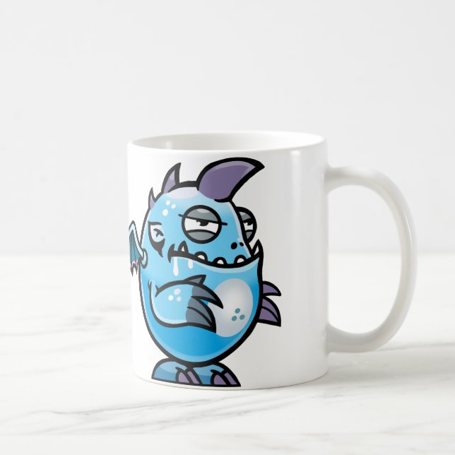 Space monster coffee mug (Right)