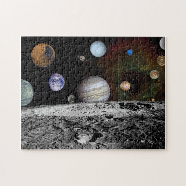 Space Montage Jigsaw Puzzle (Horizontal)