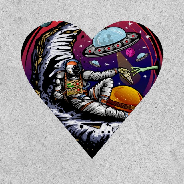 Space Moon Cheese Patch (Front)