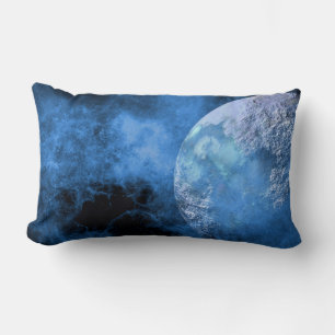 Space Moon Decorative Throw Pillow