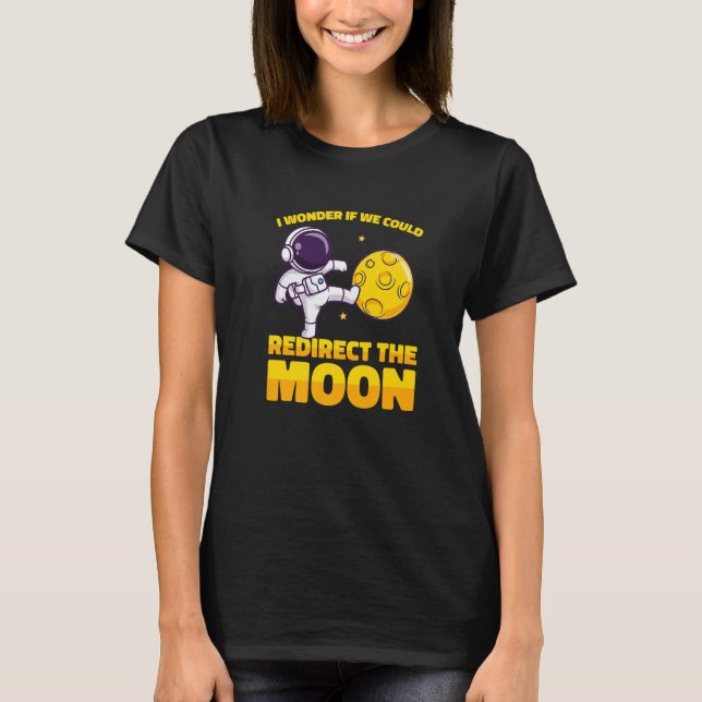 Space Moon Galaxy - Solar System Planets Astroid R T-Shirt (Front)