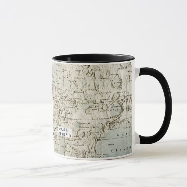 SPACE: MOON MAP, 1972 MUG (Right)