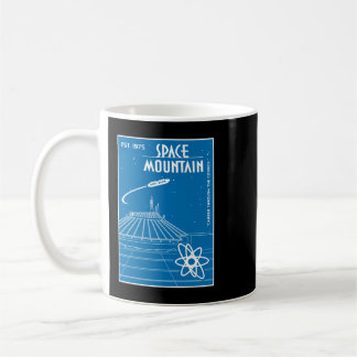 Space Mountain (Blueprint) Coffee Mug