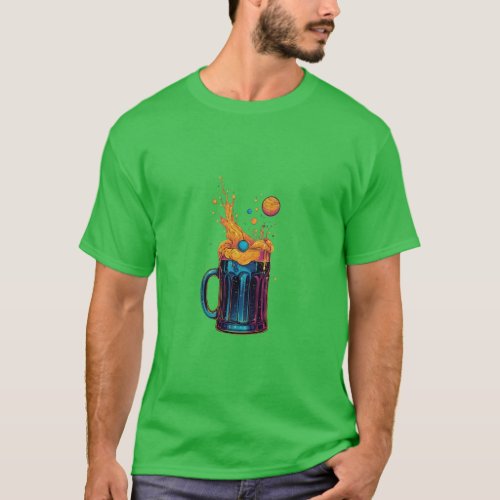 space mug design T_shirt 