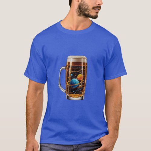 Space mug design T_shirt 