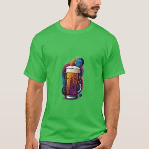 Space mug design T_shirt 