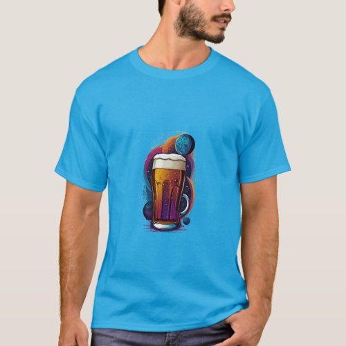 Space mug design T_shirt 