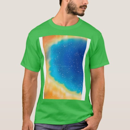 Space Nebula T_Shirt