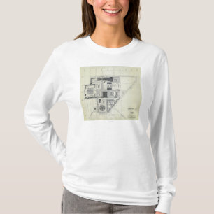 Space Needle Aerial Concept Drawing T-Shirt