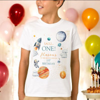 Space Odyssey Birthday First Boy