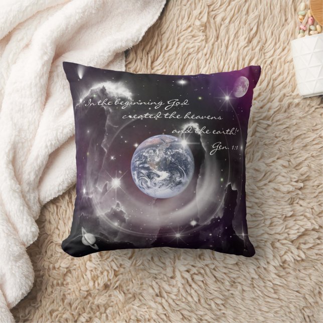 Space Odyssey Mojo Throw Pillow (Blanket)
