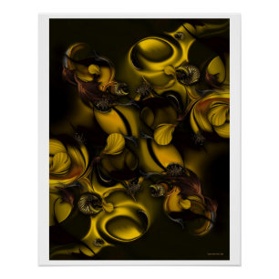 "Space of Life",  Glossy Poster