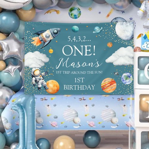 Space ONE First Birthday Rocket