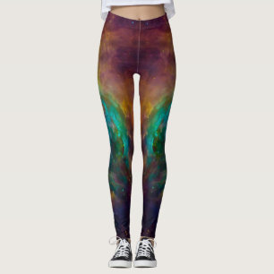 Space out workout in Chaos In Orion Leggings
