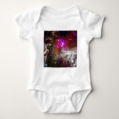 Space _ Pacman Nebula Baby Bodysuit