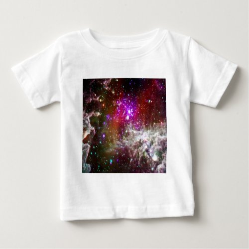 Space _ Pacman Nebula Baby T_Shirt