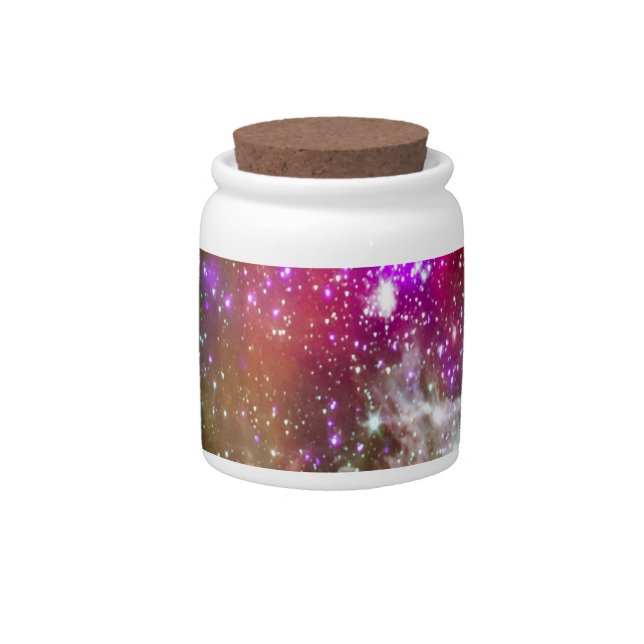 Space - Pacman Nebula Candy Jar (Front)