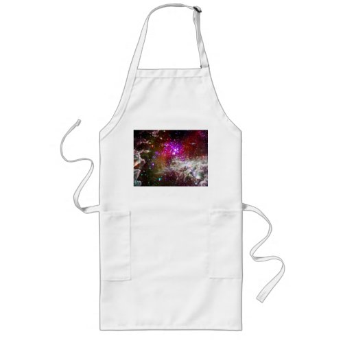 Space _ Pacman Nebula Long Apron