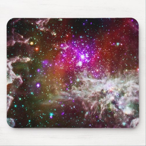 Space _ Pacman Nebula Mouse Pad
