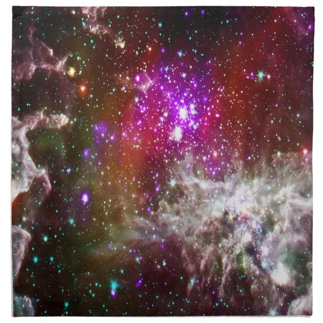 Space - Pacman Nebula Napkin (Front)