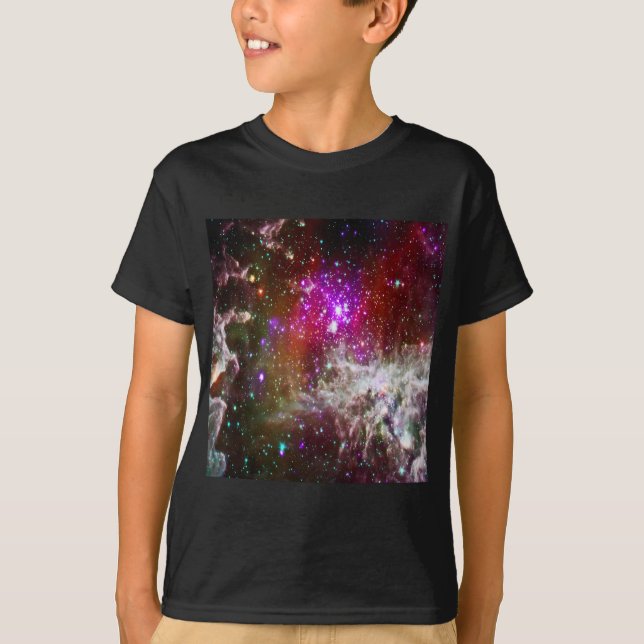 Space - Pacman Nebula T-Shirt (Front)