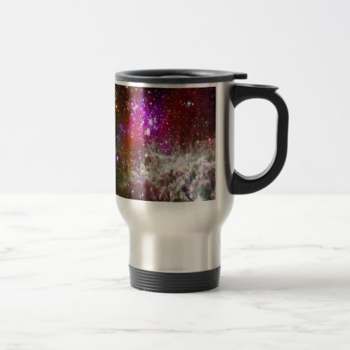 Space _ Pacman Nebula Travel Mug
