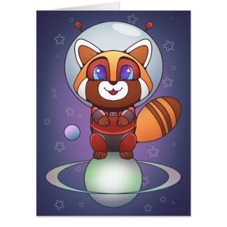 Space Panda Chippy! Card