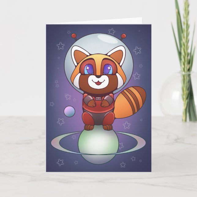 Space Panda Chippy! Card (Front)