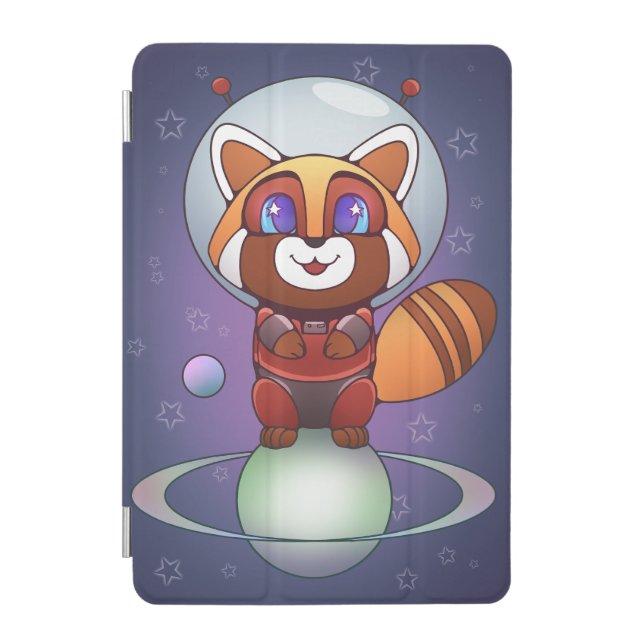 Space Panda Chippy! iPad Mini Cover (Front)