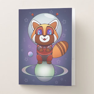 Space Panda Chippy! Pocket Folder