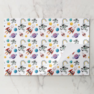 Space Paper Placemats, Astronaut Table Mats