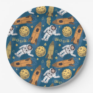 Space Paper Plates