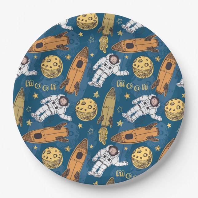 Space Paper Plates (Front)